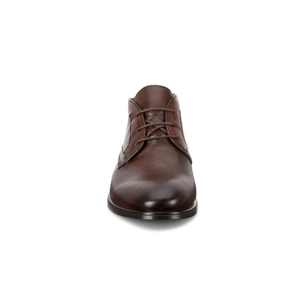 ECCO Mens Boots Brown - Melbourne Dress - ELF-170945